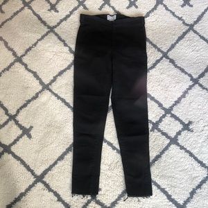 Free People High Rise Crop Pull On Skinny Jegging